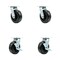 Service Caster Tool Box Caster Wheel Set 6'' Phenolic Swivel Casters, 4PK TOOL-SCC-30CS620-PHR-2-TLB-2 - alternate 1